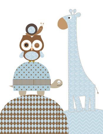 Nursery and kids room art